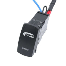 Load image into Gallery viewer, RUGGED RADIO - All In One Power Switch for Radio & Intercom - "Comms" Rocker Switch PH-MS - S
