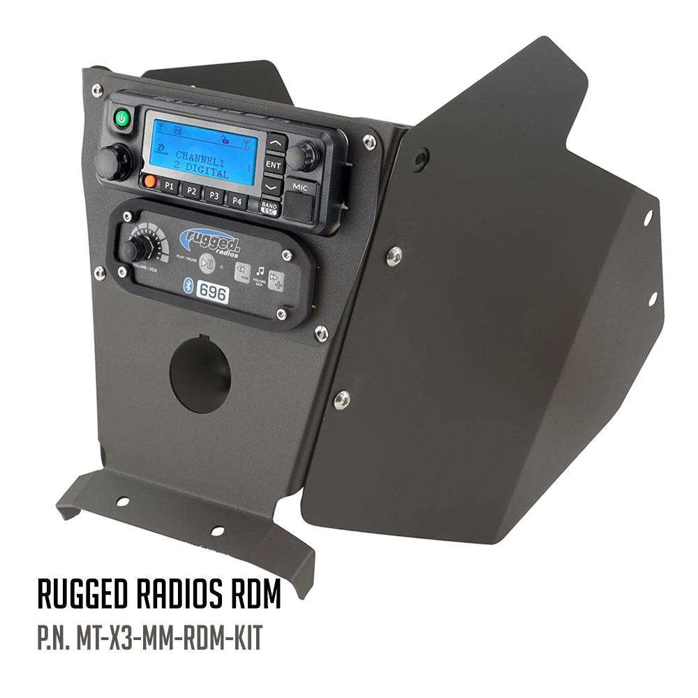 RUGGED RADIO - Can-Am X3 Multi-Mount XL Kit MT-X3-MM-KIT-RDM - S