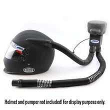 Load image into Gallery viewer, RUGGED RADIO - MAC-X 2-6 ft Expandable Ultra Flex Helmet Air Pumper System Hose MAC-X-HOSE-BLK - S
