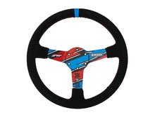 Load image into Gallery viewer, PRP - X SHREDDY SHRED WHITE AND BLUE DEEP DISH STEERING WHEEL SHRDYG242
