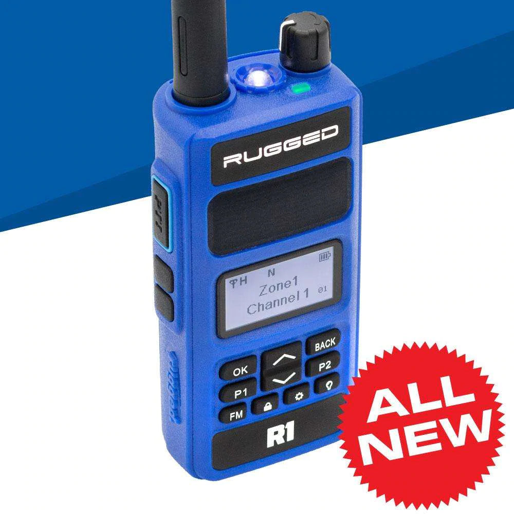 RUGGED RADIO - Rugged R1 Business Band Handheld - Digital and Analog  R1 - S